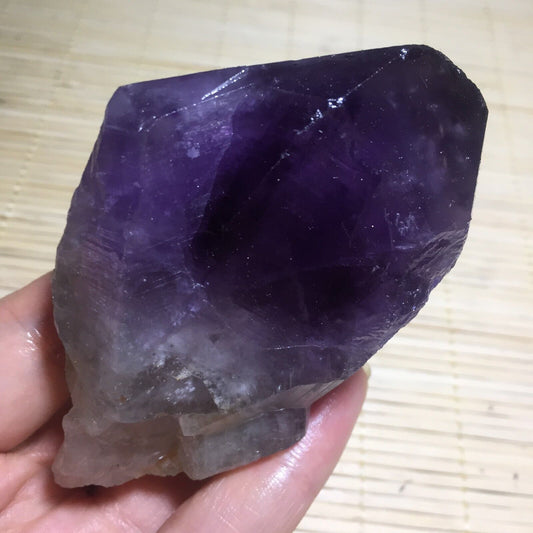 Rough Amethyst - 213g Natural Amethyst Quartz Crystal point Rough Specimen Healing