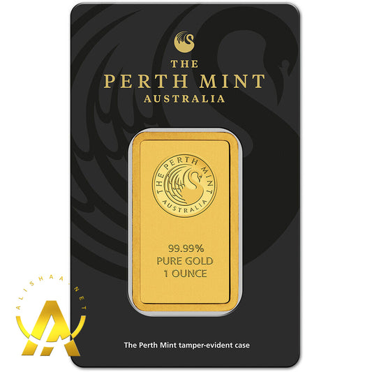 1 oz. Gold Bar - Perth Mint - 99.99 Fine in Assay