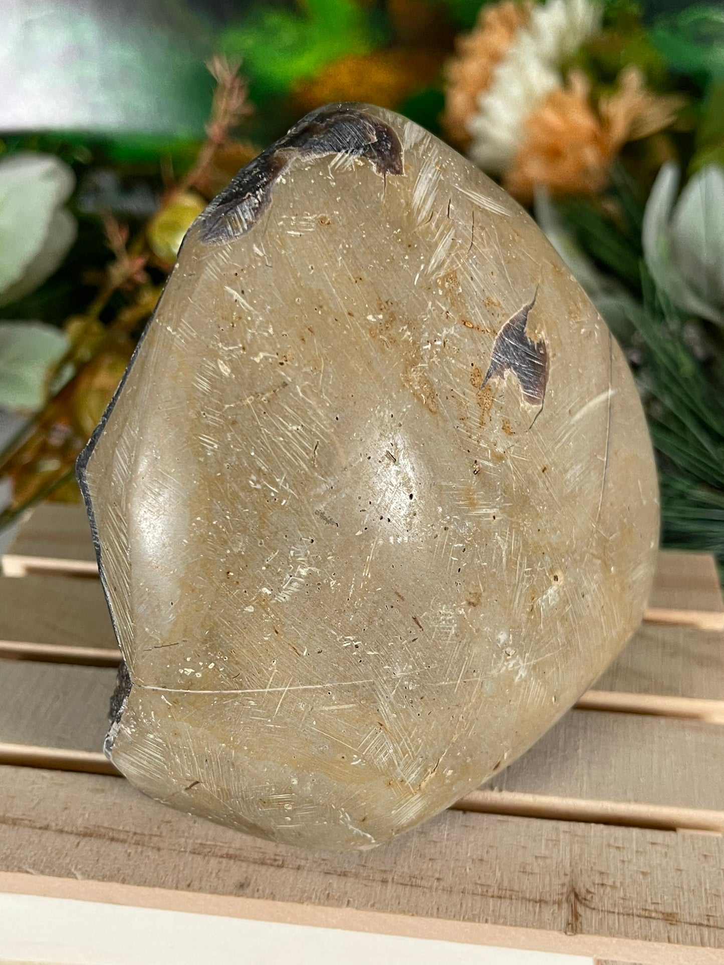 Septerian Druzy Egg - Quartz Natural Earth Mined Crystal Specimen - 977g