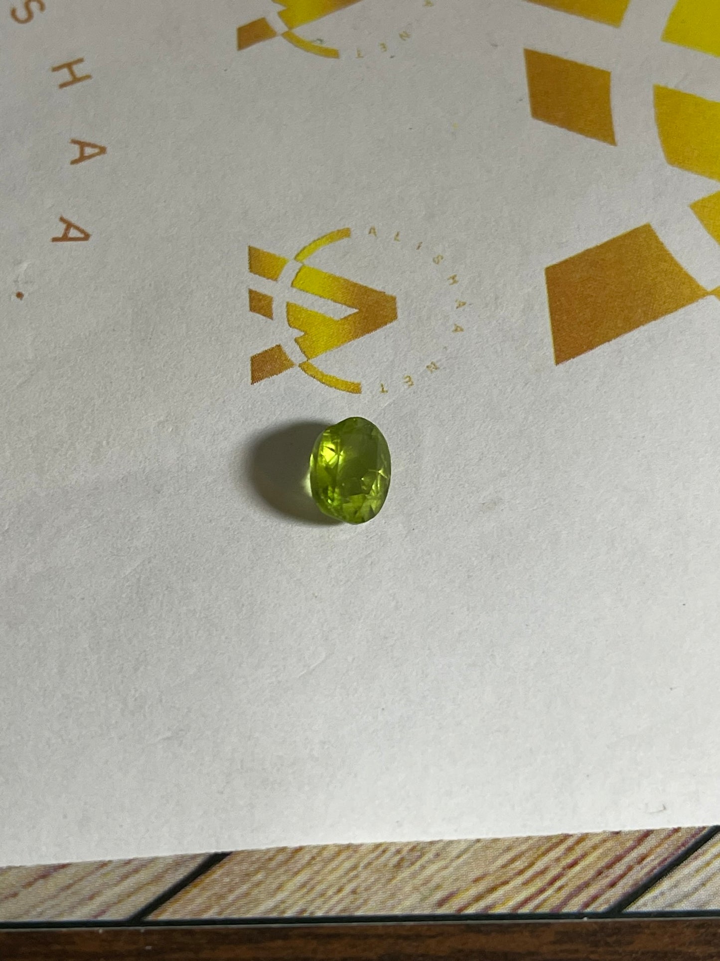 Faceted Peridot - Natural Earth Mined Oval Cut - 1pc - 2.10Ct