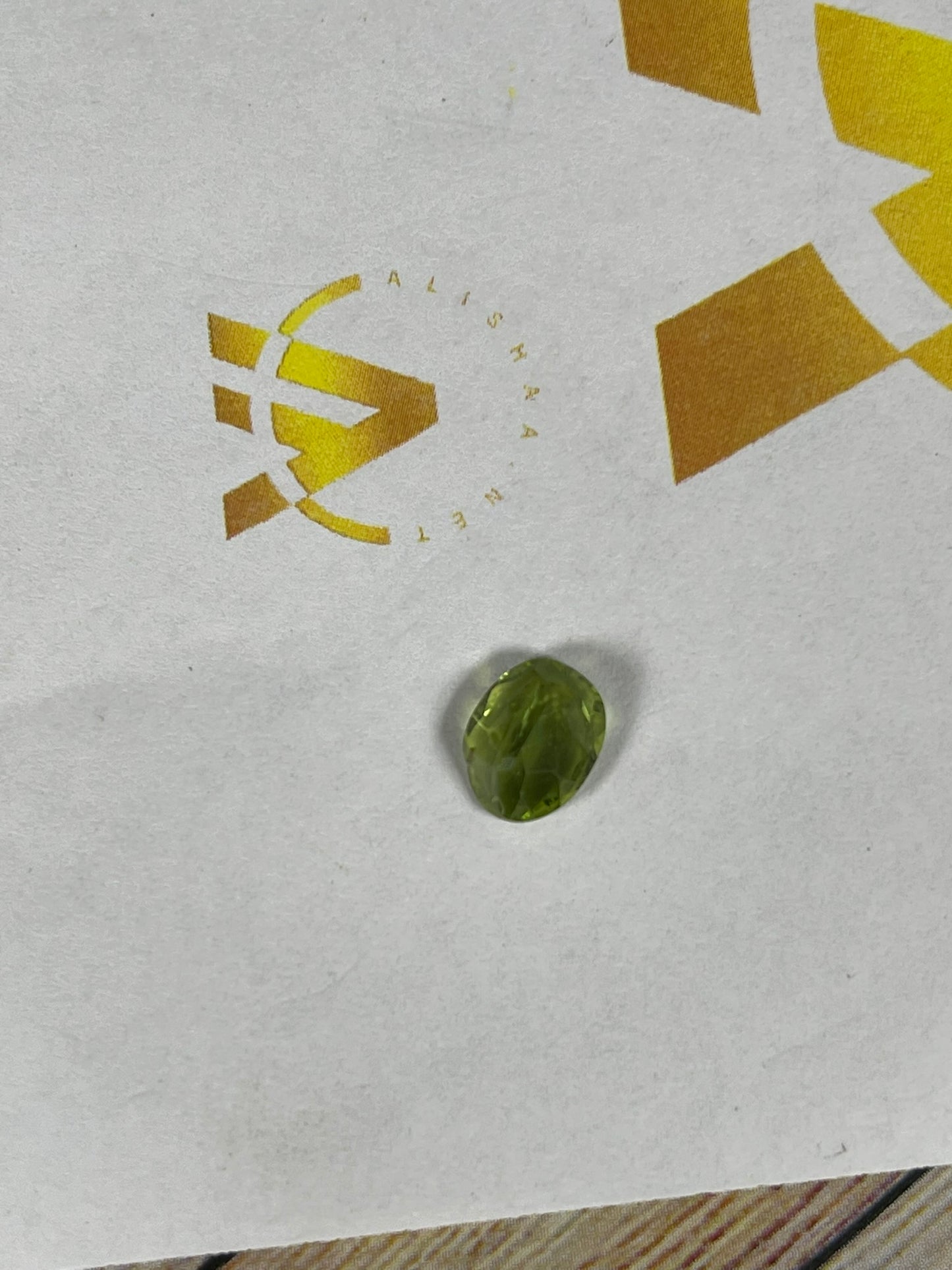 Faceted Peridot - Natural Earth Mined Oval Cut - 1pc - 2.10Ct