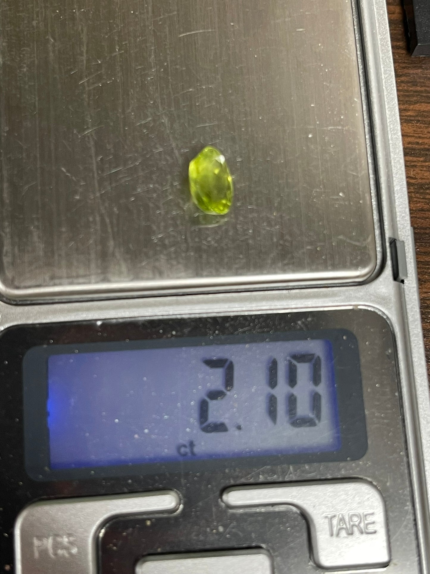 Faceted Peridot - Natural Earth Mined Oval Cut - 1pc - 2.10Ct