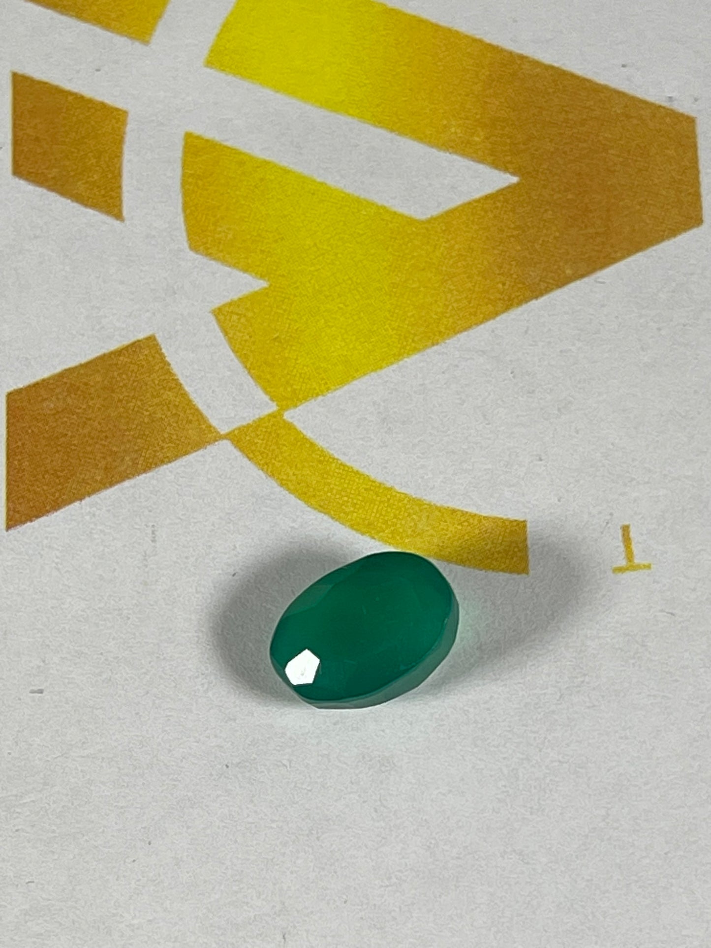 Faceted Emerald - Natural Loose Gemstone Oval Cut  - 4.00Ct