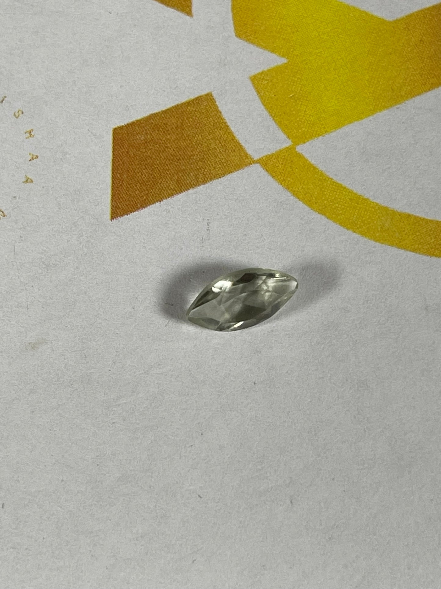 Faceted Topaz - Natural White Clear VVS Oval Cut - 1pc - 1.20Ct TW