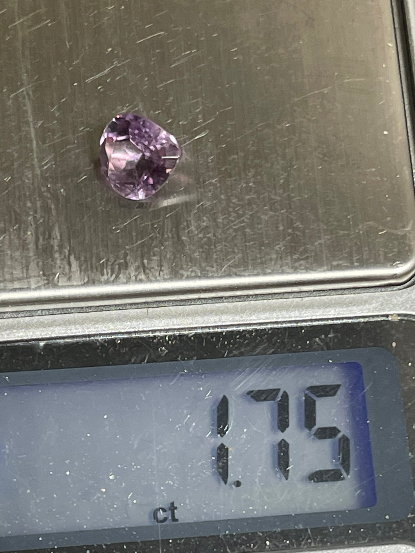 Faceted Amethyst - Natural Purple Pear Cut - 1pc Stone - 1.75Ct TW