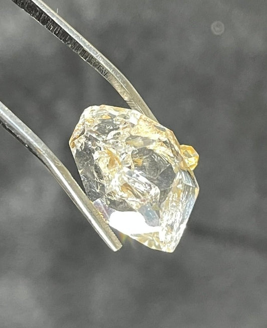 Herkimer Diamond - Beautiful Natural Earth Mined Double Terminated - 19.60 Ct - Great for Cutting
