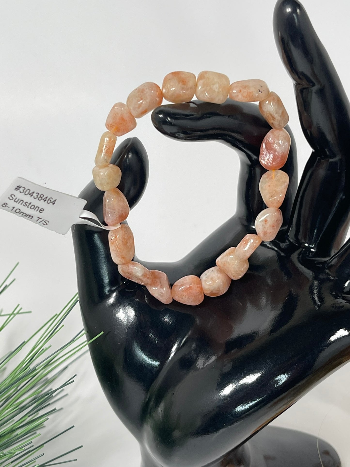 Bracelet - Natural Stone Sunstone Nugget Bracelet