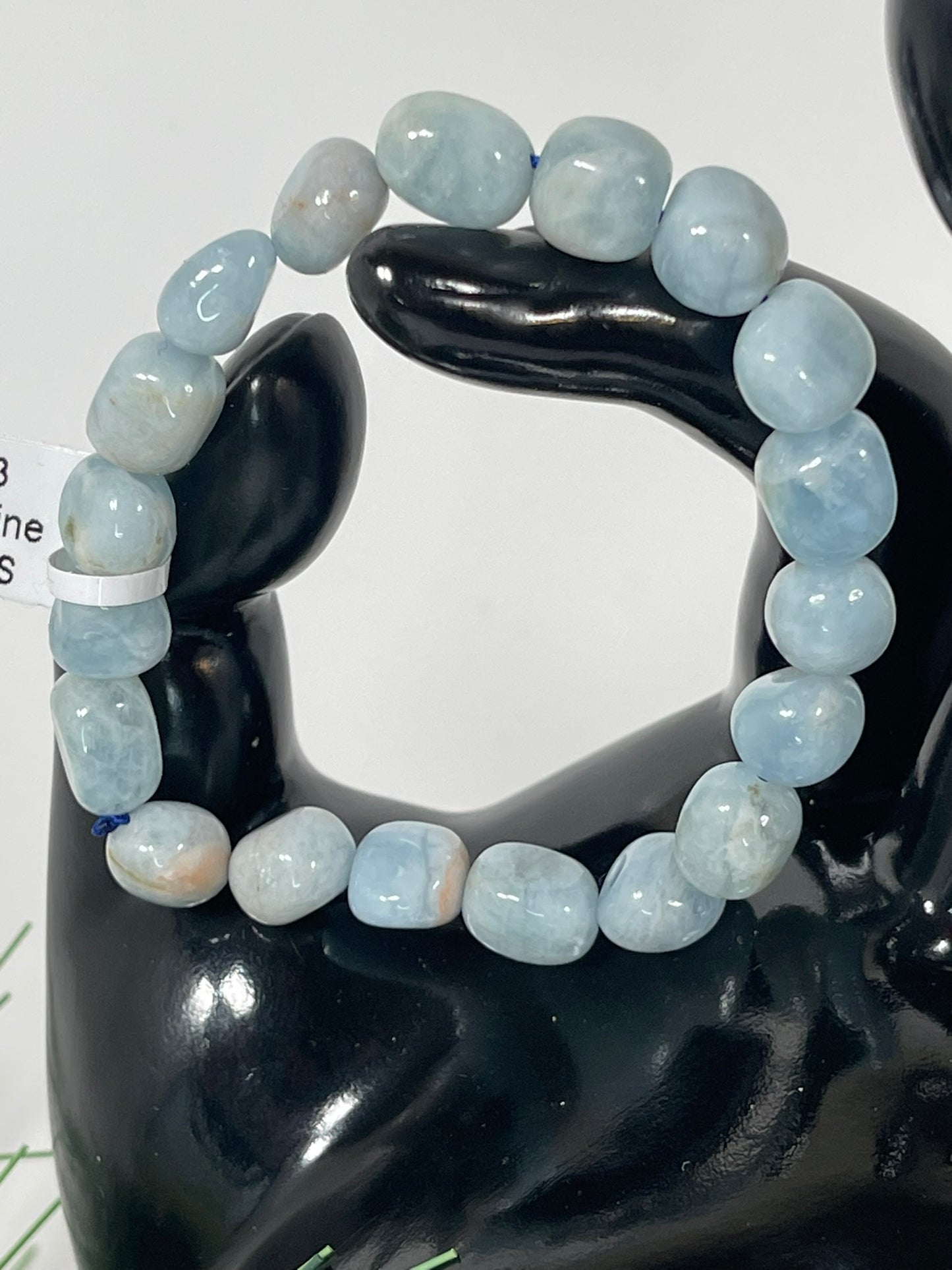 Bracelet - Natural Stone Aquamarine Nugget Bracelet