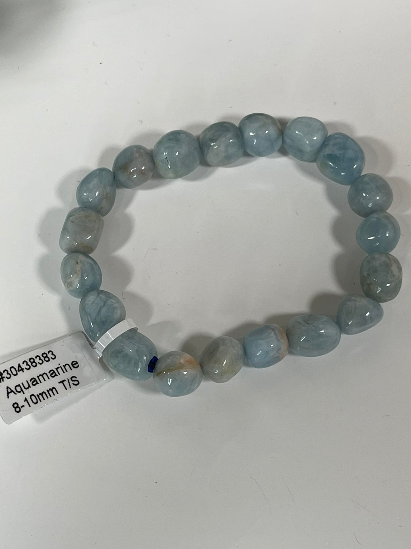 Bracelet - Natural Stone Aquamarine Nugget Bracelet