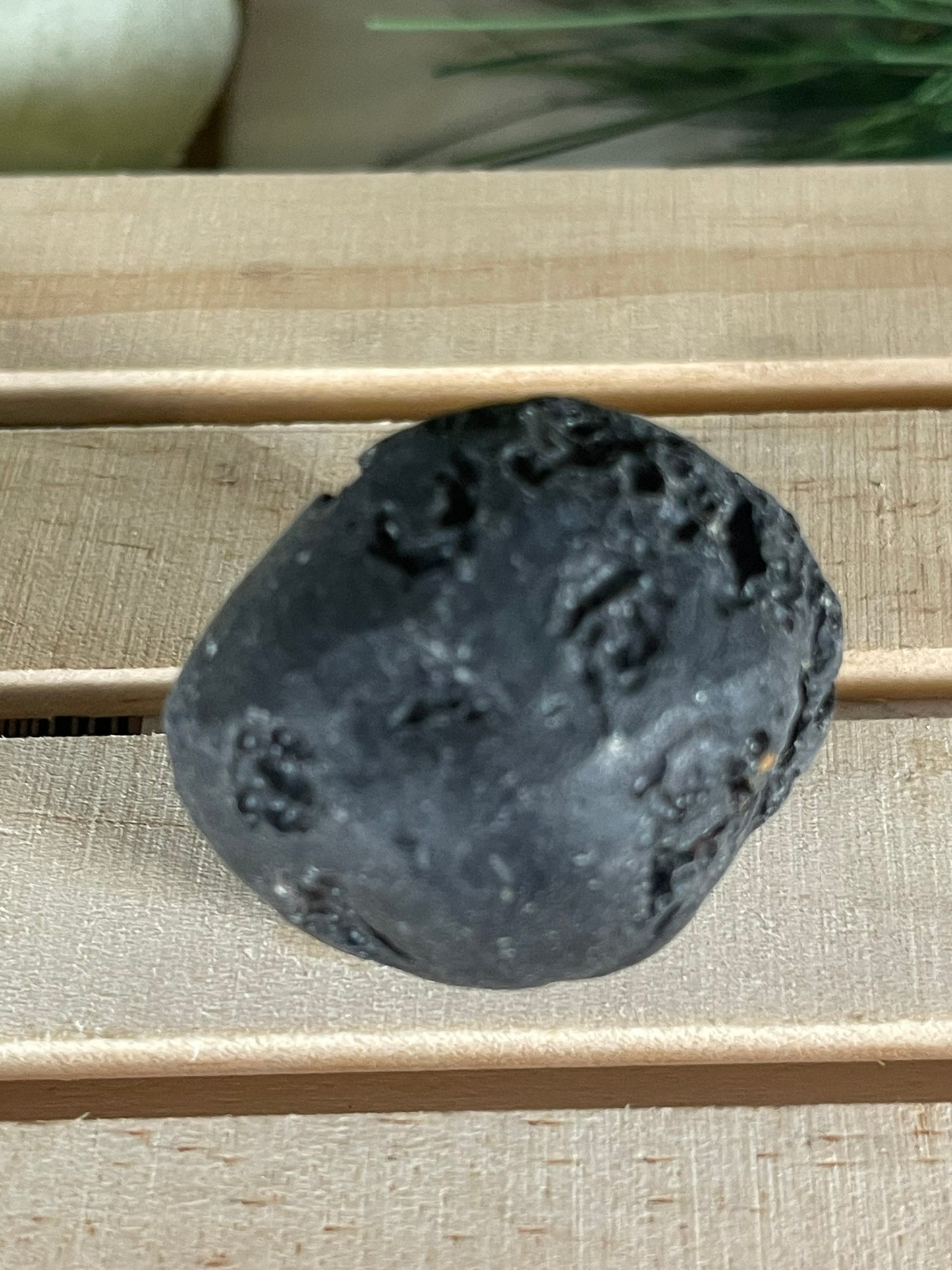 Meteorite - Large Tektite Space Rock Astroid Shard Glass Stone Rare Round - 44g