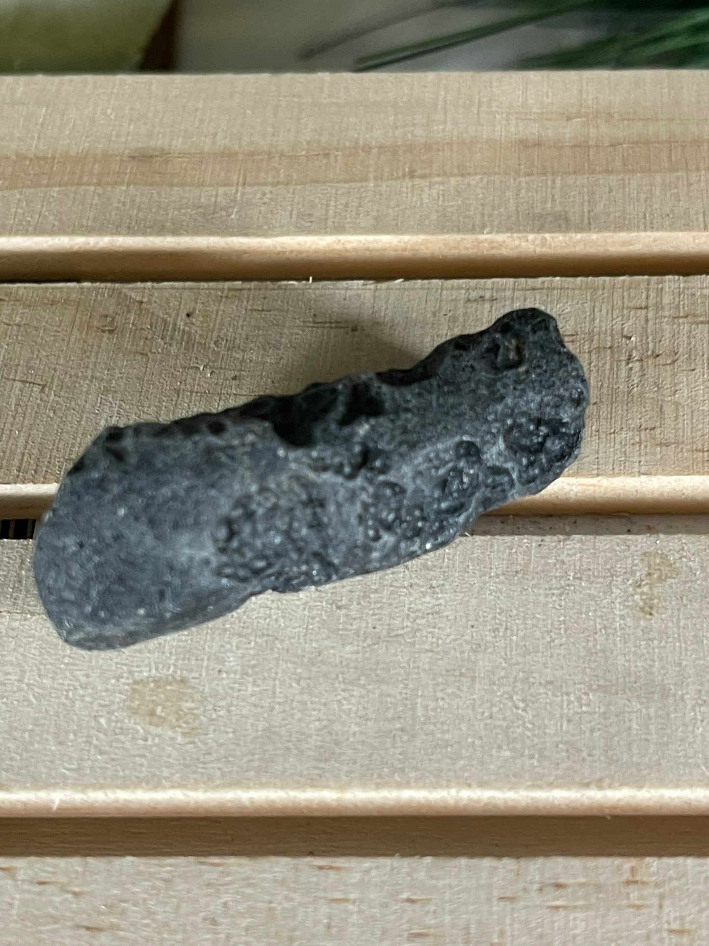 Meteorite - Tektite Space Rock Astroid Shard Glass Stone Rare - 14g