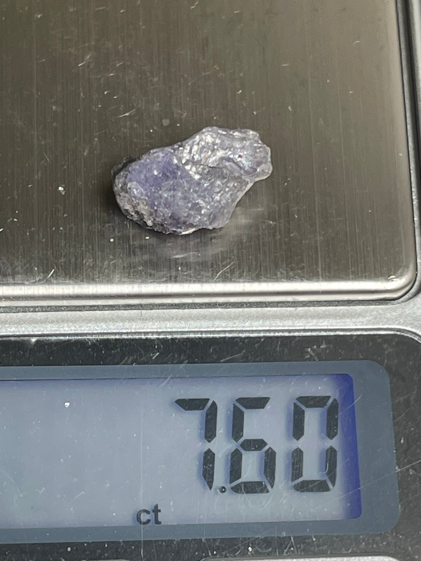 Rough Tanzanite - 100% Natural Earth Mined Beautiful Crystal Stone - 7.60Ct