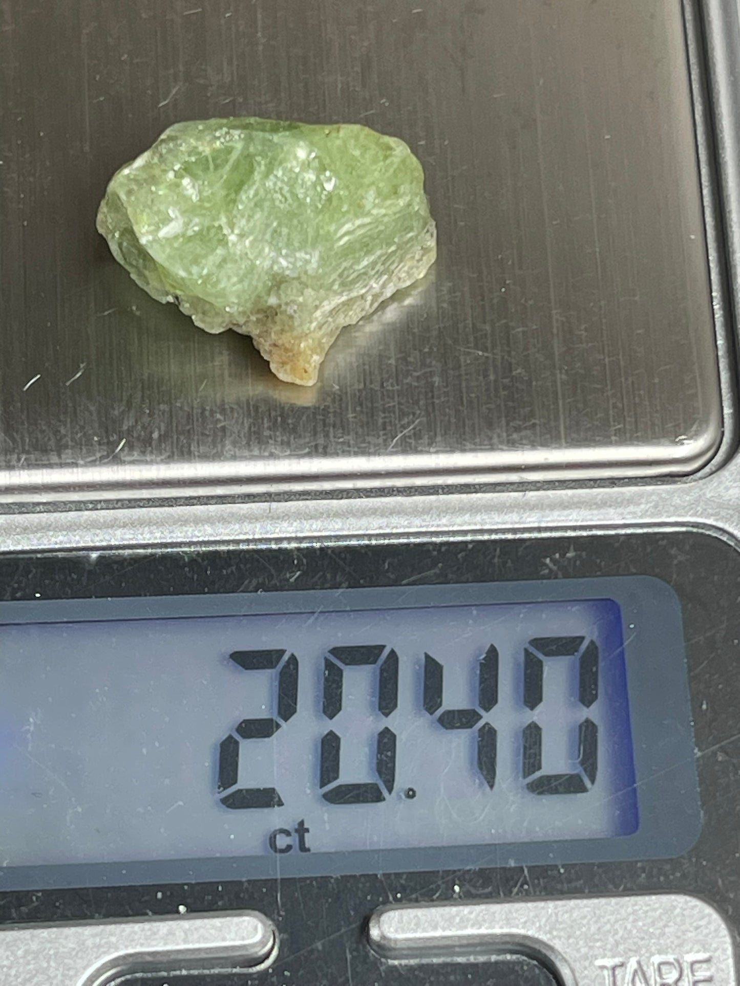 Rough Peridot - 100% Natural Earth Mined Crystal for Making Jewelry Cutting - 20.40Ct