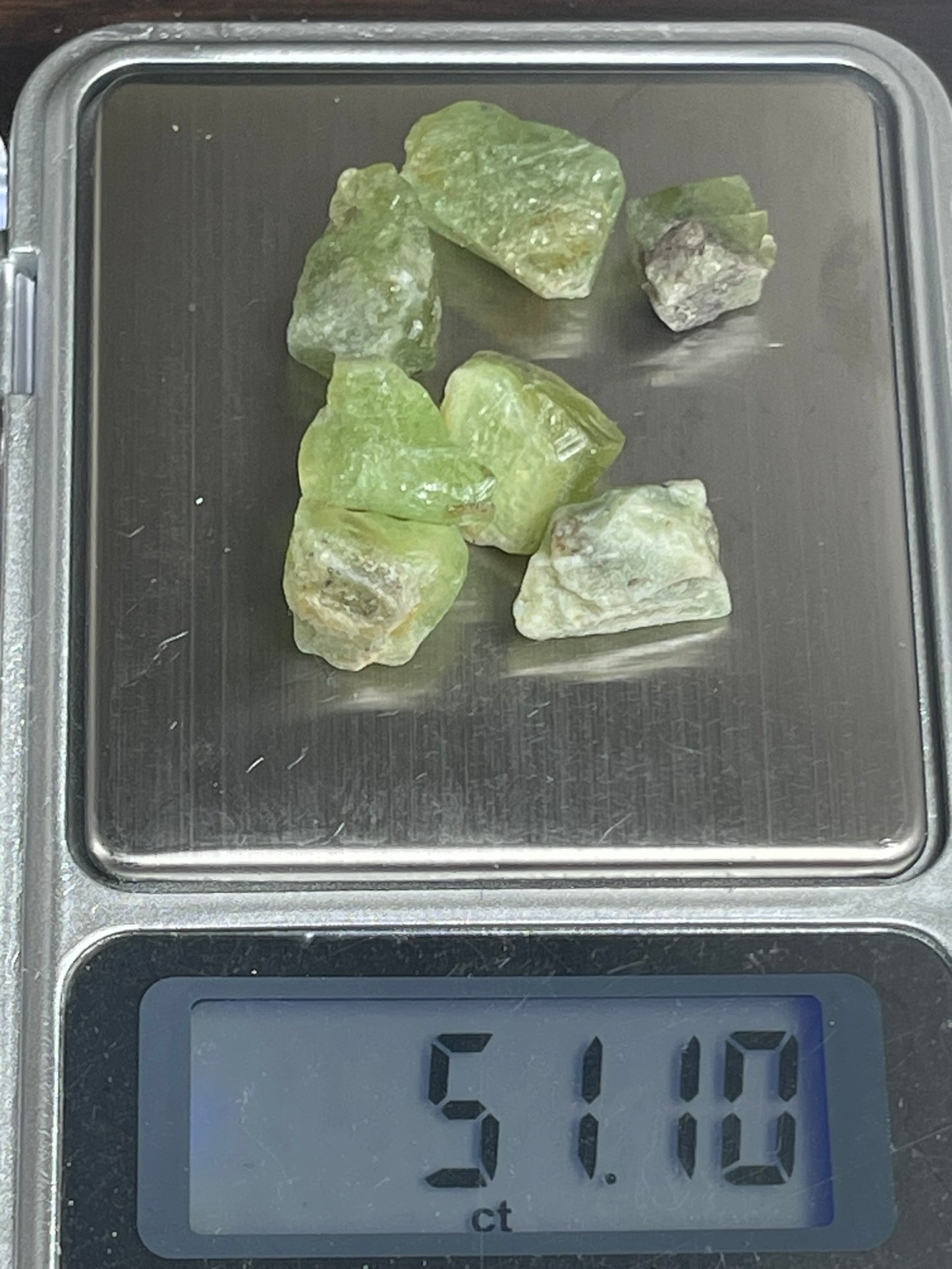 Rough Peridot - 100% Natural Earth Mined Crystal for Making Jewelry Cutting Medium - 50.00Ct