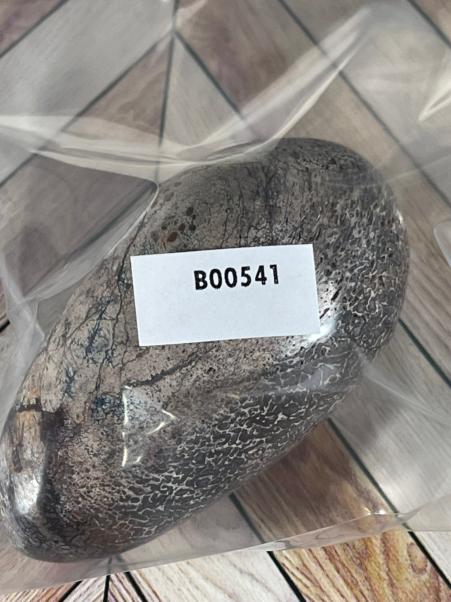 Dinosaur Bone Fossil Original Madagascar Rock Stone Polished Egg - 146g