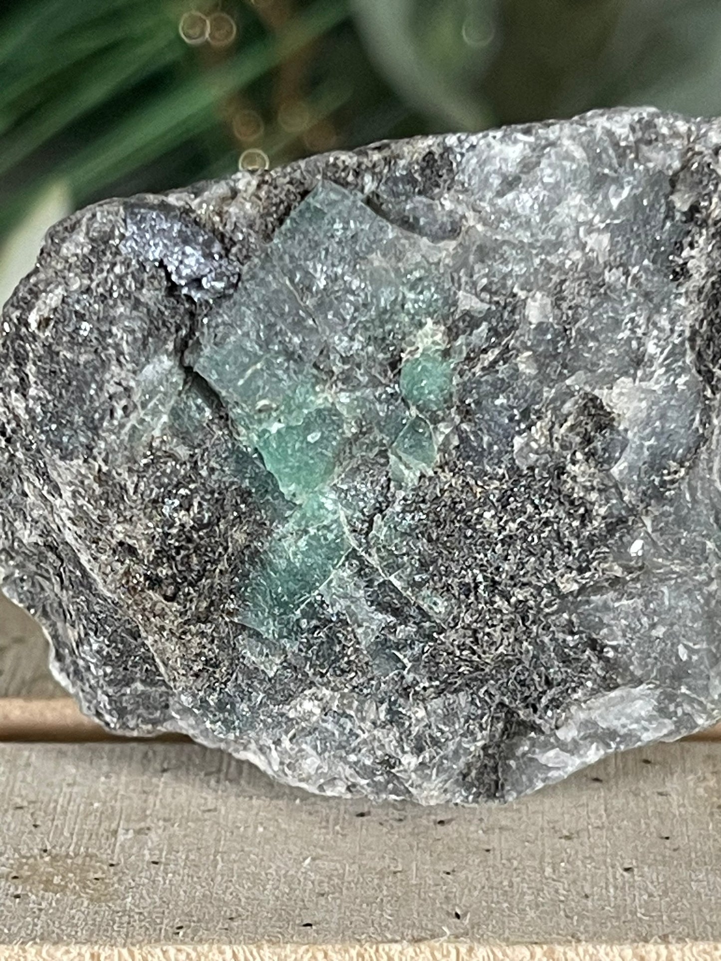 Rough Emerald - Natural Earth Mined Unique Crystal Specimen in Quartz Matrix - 99g