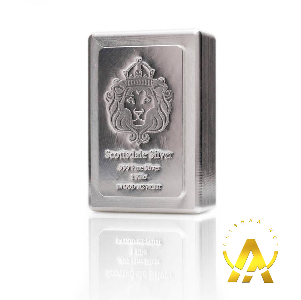 1 KILO Scottsdale STACKER® Silver Bar .999 Silver Bullion