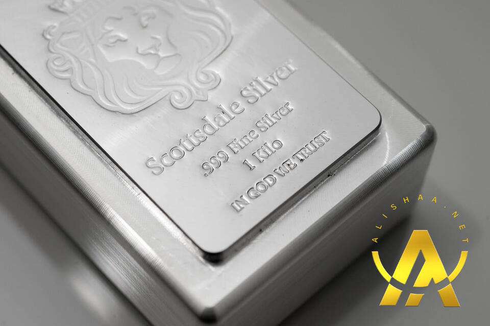 1 KILO Scottsdale STACKER® Silver Bar .999 Silver Bullion