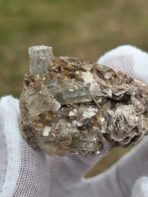 Certified Sparkling Aquamarine Crystal on Muscovite Matrix – 133.85 ct Himalayan Gemstone Specimen from Pakistan - Image 6