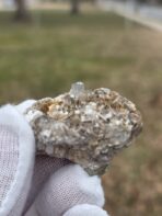 Certified Rare 152ct Aquamarine Crystal on Golden Muscovite Matrix – Natural Pakistan Pegmatite Specimen - Image 11