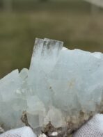 Brilliant 346.50ct Aquamarine Crystal Cluster on Muscovite & Feldspar Matrix – Pakistan Mineral Specimen - Image 2