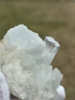 Brilliant 346.50ct Aquamarine Crystal Cluster on Muscovite & Feldspar Matrix – Pakistan Mineral Specimen - Image 7
