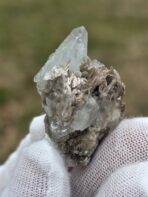 Pakistani Aquamarine Crystal on Sparkling Muscovite Matrix – Terminated 106.35-Ct Collector Specimen - Image 3