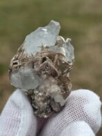 Pakistani Aquamarine Crystal on Sparkling Muscovite Matrix – Terminated 106.35-Ct Collector Specimen - Image 4