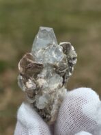 Pakistani Aquamarine Crystal on Sparkling Muscovite Matrix – Terminated 106.35-Ct Collector Specimen - Image 5