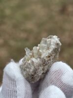 Certified 47.65ct Natural Aquamarine & Mica Cluster from Pakistan – Sparkling Pegmatite Mineral Specimen