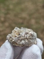 Certified 47.65ct Natural Aquamarine & Mica Cluster from Pakistan – Sparkling Pegmatite Mineral Specimen - Image 8