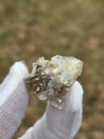 Certified 35.65ct Aquamarine Crystal with Mica Matrix – Natural Pakistan Pegmatite Mineral Specimen - Image 9