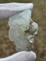 Certified Large 264.05ct Aquamarine Crystal Cluster with Mica – Natural Pakistan Pegmatite Specimen - Image 10