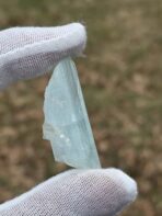 Certified 85.45ct Natural Aquamarine Crystal – Gem-Grade Blue Beryl from Pakistan - Image 3