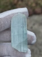 Certified 85.45ct Natural Aquamarine Crystal – Gem-Grade Blue Beryl from Pakistan