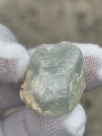 Certified 56.80ct Natural Aquamarine Crystal with Feldspar Matrix – Pakistan Pegmatite Mineral Specimen - Image 7