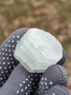 Certified 152.60ct Natural Aquamarine Crystal – Large Hexagonal Blue Beryl from Pakistan - Image 2