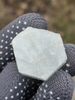 Certified 152.60ct Natural Aquamarine Crystal – Large Hexagonal Blue Beryl from Pakistan - Image 3