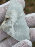 Certified 300.35ct Parallel-Growth Aquamarine Cluster with Mica – Natural Pakistan Blue Beryl Specimen - Image 8