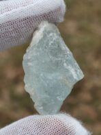 Certified 84.75ct Natural Aquamarine with Black Tourmaline & Feldspar Matrix – Pakistan Pegmatite Crystal - Image 4