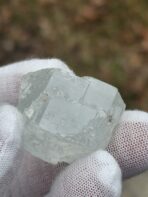 Certified 110.05ct Natural Aquamarine Crystal on Feldspar Matrix – Pakistan Pegmatite Mineral Specimen