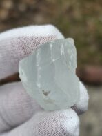 Certified 110.05ct Natural Aquamarine Crystal on Feldspar Matrix – Pakistan Pegmatite Mineral Specimen - Image 7